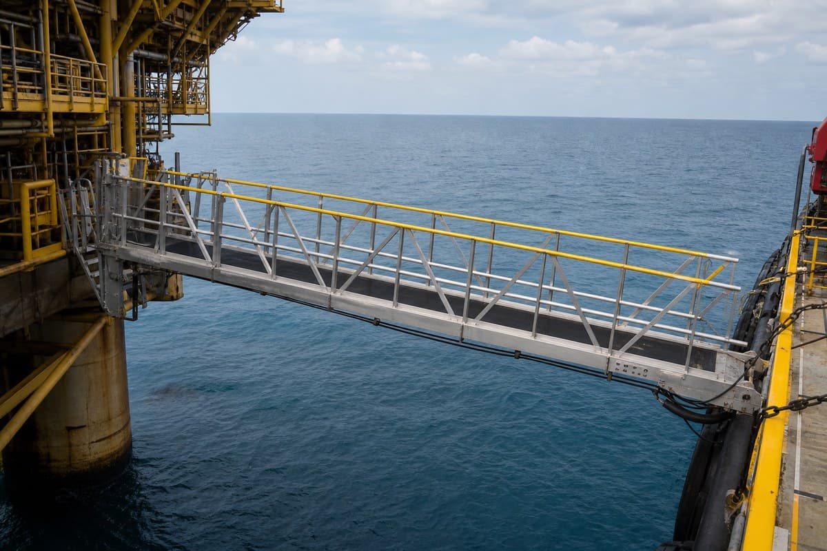 Offshore access-landgang